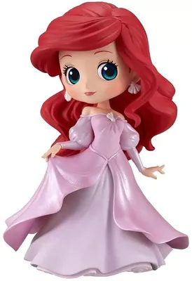 Фигурка Banpresto Q posket Disney Characters: Русалочка Ариэль в платье  принцессы (Розовое платье) (Ariel Princess Dress (B Pink Dress)) (35685) 14  см купить в Москве по цене 1 990 р в каталоге