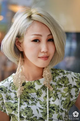 tokyo street style fashion girl | Blonde asian hair, Short hair styles,  Short blonde hair