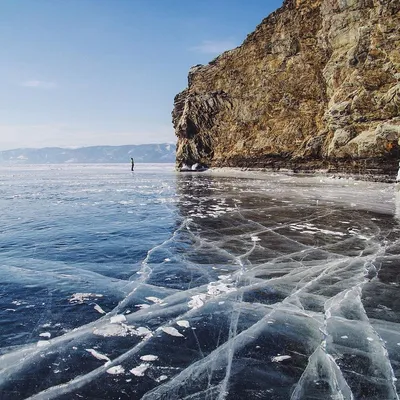 Озеро байкал в январе (55 фото) - 55 фото
