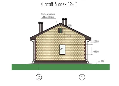 Проект гостевого дома бани из блоков G1-5-0919» в портфолио компании  «Remez.by - проекты домов на заказ»