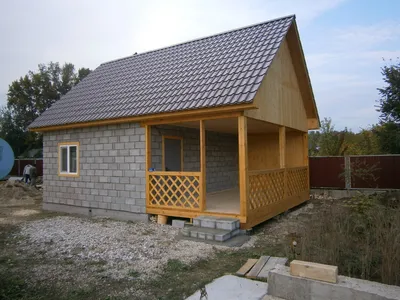 Баня 9 х 4 из блоков - Строй БФ. Проект, цена, фото и отзывы.