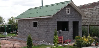 Большая баня из керамзитобетона 6*5 - 849000 руб., Самара