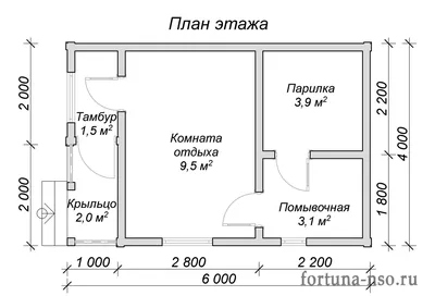 Бани из бруса 6 на 4 — проекты, цены