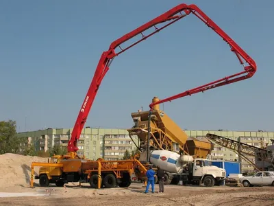 Аренда бетононасоса КАМАЗ АБН 75/42 в Москве и области - аренда спецтехники  от SPATEX