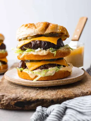 Easy Big Mac Smash Burger Tacos - Dished by Kate