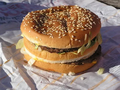 Skinny Big Mac Burger - Sweet Savory and Steph