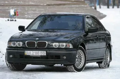 Силиконовая тонировка на статике для BMW 5 Е39 1995-2004