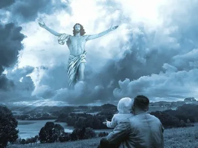 На небе заметили образ Бога, фото. Hyser.com.ua