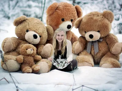 I love you 230см Огромный плюшевый медведь розовый в Новосибирске | Магазин  TheBears.ru