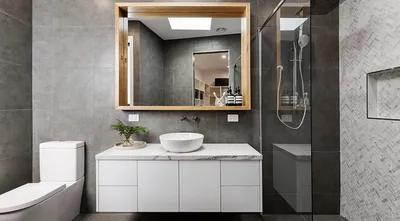 Большие ванные комнаты 6-9 м2 дизайн интерьера с фото - готовые проекты от  профессионалов Сантехника-Онлайн