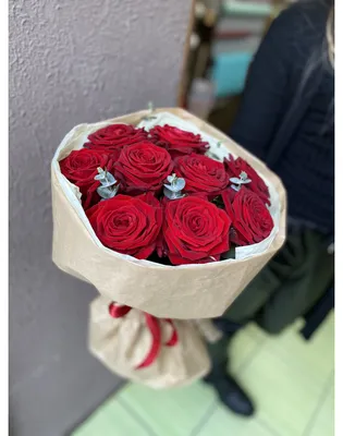 Букет из 11 красных роз ( 50 см) за 1890р. Позиция № 1684
