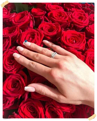 Цветы с кольцом реальное - красивые фото