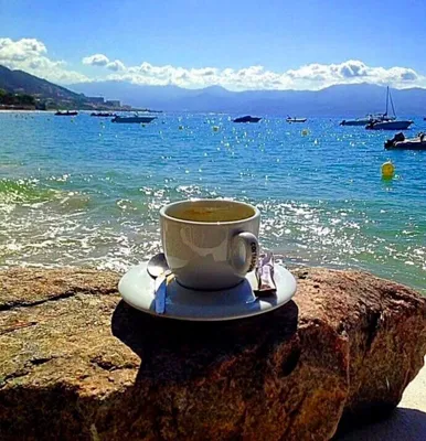 Мне, пожалуйста, Столик у Моря... И Коктейль с Ароматом... | Интересный  контент в группе Красивые вещи (Oldschool) | Кофе в зернах, Кофе  по-турецки, Чашка кофе
