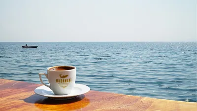 Доброе утро. чашка кофе, море песок…» — создано в Шедевруме