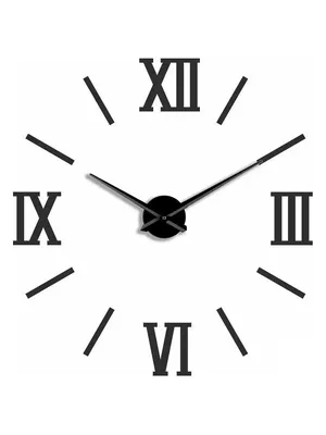 Настенные 3D часы Rome Wall / Электронные часы с римскими цифрами на стену  / Бесшумные часы для дома - купить по низкой цене в интернет-магазине OZON  (1352335728)