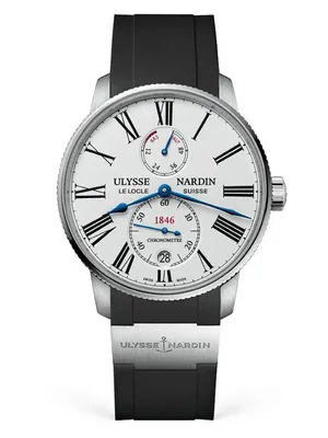 Часы Ulysse Nardin Marine Maxi Marine Chronometer Rose Gold 43mm 265-67/45  【Выгодная цена】 - купить у DJONWATCH