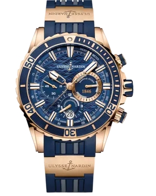 Часы Ulysse Nardin Diver Chronograph 1502-151-3/93 (14317) – купить  выгодно, узнать наличие и цены в часовом ломбарде