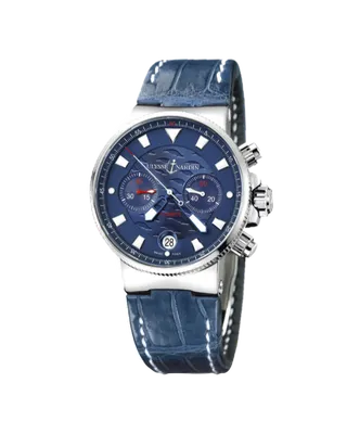 Швейцарские часы Ulysse Nardin Maxi Marine 41mm (857) купить в Москве,  узнать цену в каталоге ломбарда на Сретенке