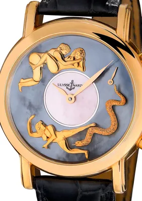 Часы Ulysse Nardin Dual Time 12602 - купить сегодня за 400000 руб. Интернет  ломбард «Тик – Так» в Москве