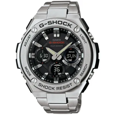 CASIO G-SHOCK - Классические цвета, металлический ремешок и наша фирменная  ударопрочность! Часы GST-B100D-1A придутся по вкусу тем, кто любит  по-настоящему мужские часы. Больше информации о часах по ссылке:  https://www.g-shock.eu/ru/watches/g-steel/gst ...