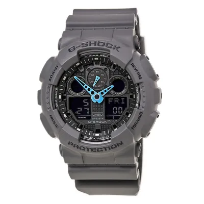 Настройка часов Casio G-Shock GA-100 / GAW-100 / AW-590 - YouTube