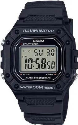 Casio Collection W-218H-1A — купить наручные часы в TEMPUS | Оригинал