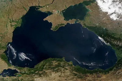 [82+] Фото черного моря из космоса фото