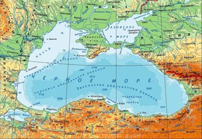 Черное море с космоса (55 фото) - 55 фото