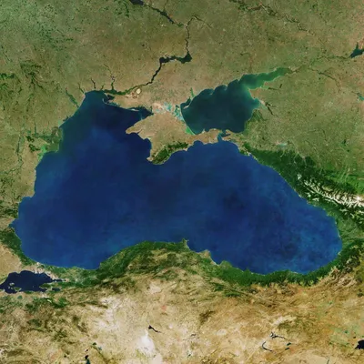 [81+] Фото черного моря со спутника фото