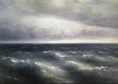 Чёрное море (картина Айвазовского) — Википедия