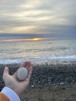 Осенний закат, Черное море. Фотограф Сергей Найбич