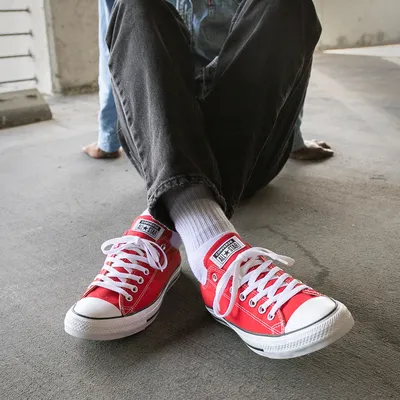 Converse Chuck Taylor All Star Lo Sneaker - Red | Journeys