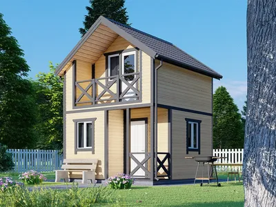 Маленькие дачные домики - оптимальное решение в строительстве для небольшого  бюджета