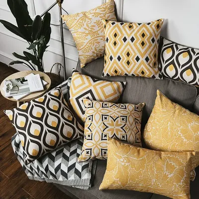 Как подобрать декоративные подушки для дивана или кресла — BurdaStyle.ru
