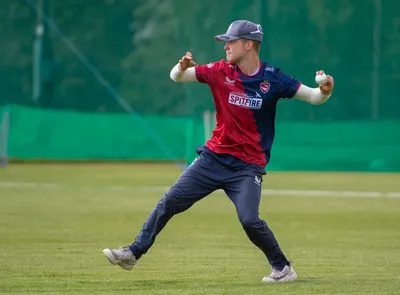 Teenage all-rounder Jaydn Denly – nephew of Kent Spitfires 50-over skipper  Joe Denly and son of Sam Denly – joins Kent's first-team squad