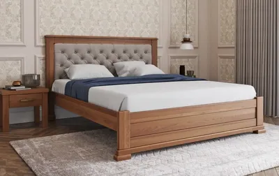 Из чего изготовлены современные деревянные кровати