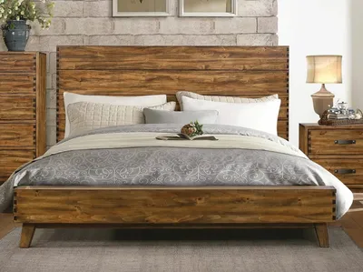 Шарм и шик деревянных кроватей