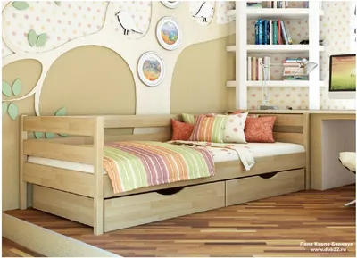 Фото деревянных кроватей производства компании Мебельный рай