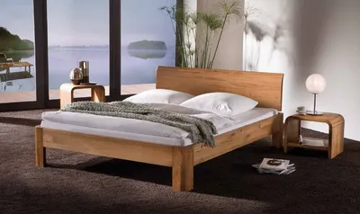 Деревянная кровать — Особенности выбора, 17+ фото идей