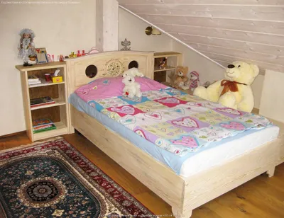 Деревянная кровать из массива - купить на заказ от производителя в  Челябинске