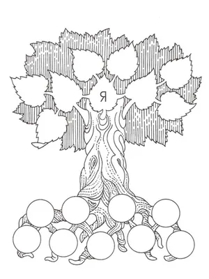 Как составить генеалогическое древо семьи и рода | Шаблон