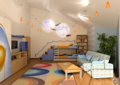 Дизайн детской комнаты для мальчика по выгодным ценам в Казани