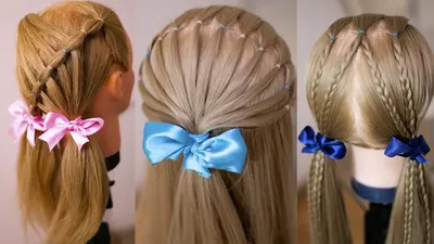 EASY HAIRSTYLES FOR LITTLE GIRLS - YouTube