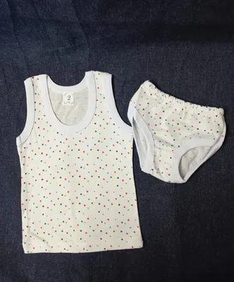 Набор детского нижнего белья, хлопковые топы для девочек (набор из 3-х  штук) – лучшие товары в онлайн-магазине Джум Гик