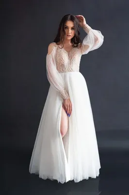 Свадебное платье со спины (68 фото)