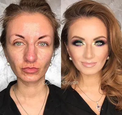 Нарисовали лицо\": Визажист показал фото женщин До и После макияжа и укладки  | Стильная женщина 50+ | Дзен