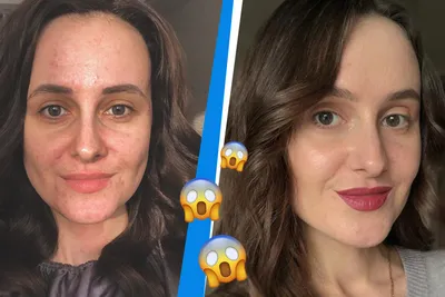 Как выглядят женщины без макияжа. Фото до и после - 8 апреля 2021 - v1.ru