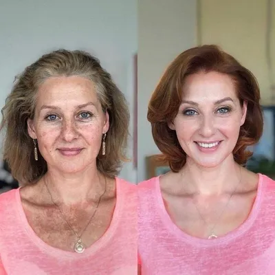 Как выглядят модели до и после профессионального макияжа — а вы их узнаете?  | Wday.ru | Дзен