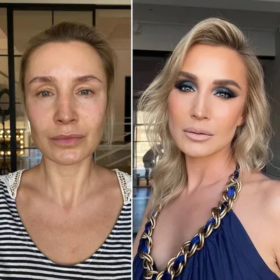 25 женщин до и после макияжа, доказывающие, что косметика может творить  чудеса