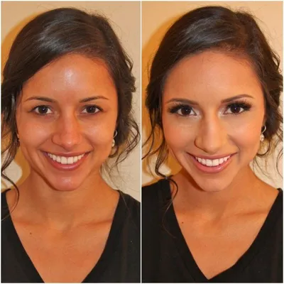 Девушки до и после макияжа, часть 2 (28 фото)